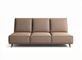 Sofa 3-osobowa w kolorze beżowym z tkaniny o wymiarach 200 x 90 x 85cm